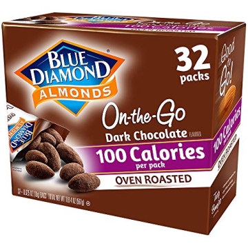 Blue Diamond Dark Chocolate Cocoa Dusted Almonds 32 Pack