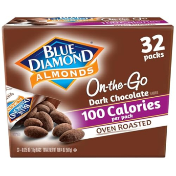 Blue Diamond Dark Chocolate Cocoa Dusted Almonds 32 Pack