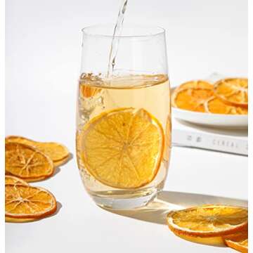 Premium Dried Orange Slices - Natural & No Additives