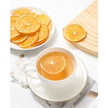 Premium Dried Orange Slices - Natural & No Additives