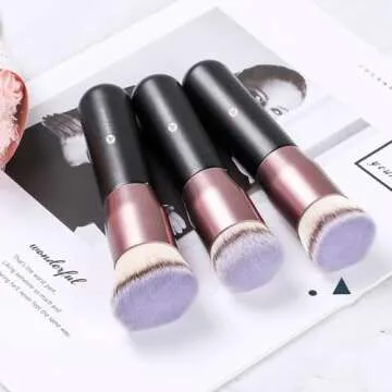 KINGMAS Premium Kabuki Brush for Flawless Makeup