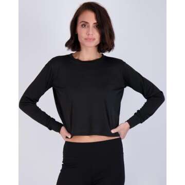 5 Pack Women's Crop Tops - Stylish Activewear for Every Woman
