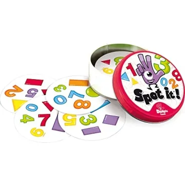 Spot It! 1,2,3 Matching Card Game for Family Fun