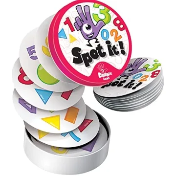 Spot It! 1,2,3 Matching Card Game for Family Fun