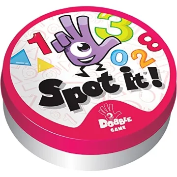Spot It! 1,2,3 Matching Card Game for Family Fun