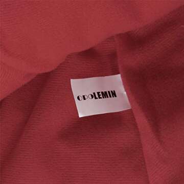 OPOLEMIN Santa Hat for Adults,Unisex Velvet Fabric Christmas Hat with Comfort Lining&Plush Brim, Large Santa Hat for Women Men Xmas, Christmas Hat for Holiday New Year Party(Red)