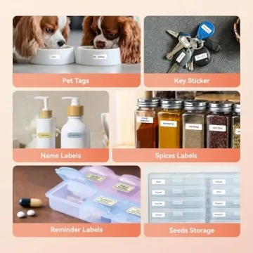 NIIMBOT D11 Portable Wireless Label Maker USB Rechargeable