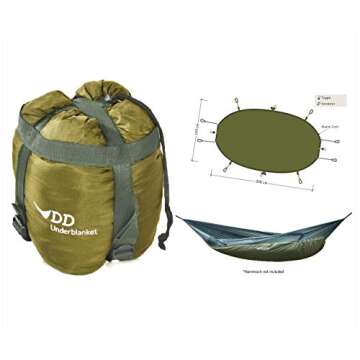 DD Hammocks Underblanket for All-Weather Comfort