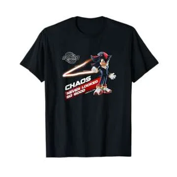 Sonic the Hedgehog 3 - Shadow "Chaos Never Looked So Good" T-Shirt