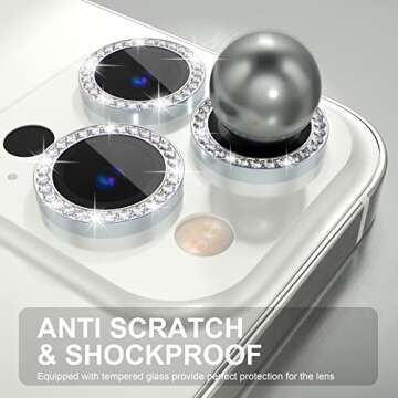 Premium Choiche Bling Camera Lens Protector for iPhones