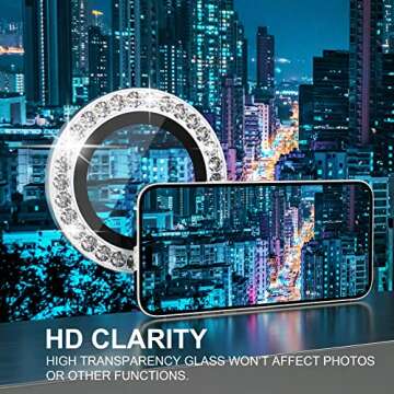 Premium Choiche Bling Camera Lens Protector for iPhones