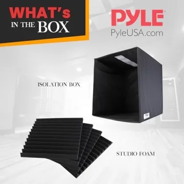 Pyle Recording Shield Box - Sound Dampening Filter