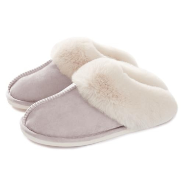 Donpapa Women's Slipper with Memory Foam - Cozy, Soft & Stylish for Indoor Outdoor Wear