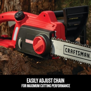CRAFTSMAN 16 Inch 12 Amp Electric Chainsaw Perfect for Home Use