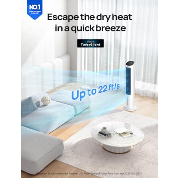 Dreo Evaporative Air Cooler with 80° Oscillation