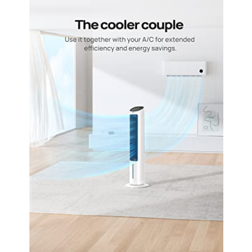 Dreo Evaporative Air Cooler with 80° Oscillation