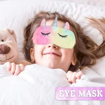 LINAYE Unicorn Gifts for Girls Age 6-8, Unicorn Gifts Box for Girls Age 5 6 7 8, Christmas Birthday Gifts for Girls Unicorn Christmas Basket for Girls