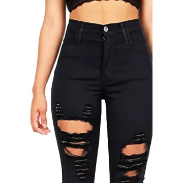 Stylish Vibrant Women’s Denim Skinny Jeans for Ladies