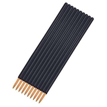 eBoot 100 Pack Disposable Eyeliner Brush Applicator Cosmetic Eye Wands Makeup Tool