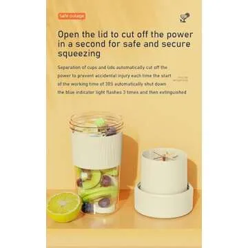 Compact Mini Portable Blender - Anytime, Anywhere Smoothies