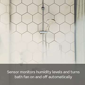 Leviton Humidity Sensor Switch for Automatic Ventilation