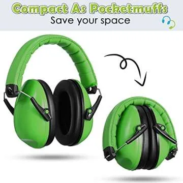 Xuhal Kids Noise Cancelling Earmuffs for Toddlers 25dB