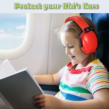 Xuhal Kids Noise Cancelling Earmuffs for Toddlers 25dB