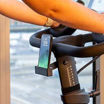 TrubliFit Metal Phone Holder for Your Peloton Bike