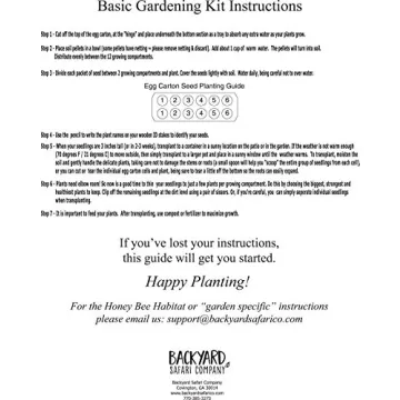 Backyard Safari Company Grow Gardens, Colors