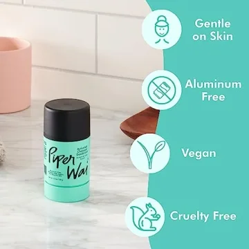 PiperWai Natural Deodorant Stick for Men and Women | 50g