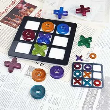 Yotijar Silicone Mold for DIY Tic Tac Toe Crafts