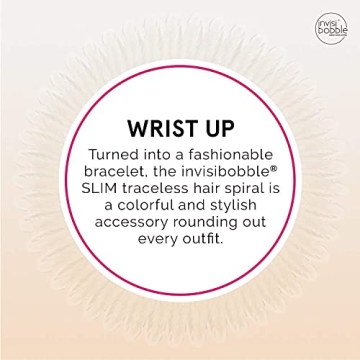 invisibobble SLIM Spiral Hair Ties - Stay Gold Edition