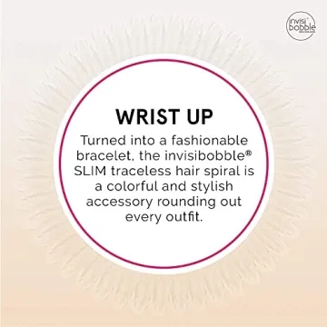 invisibobble SLIM Spiral Hair Ties - Stay Gold Edition