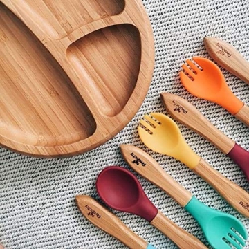 Avanchy Baby Fork Set - Eco-Friendly Utensils for Toddlers