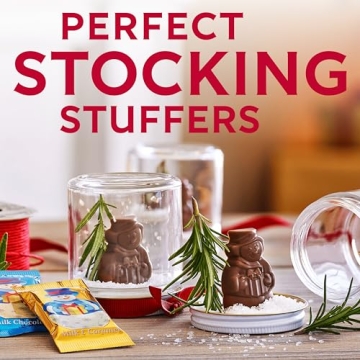 GHIRARDELLI Chocolate Caramel Snowmen 5.8 oz Holiday Treats