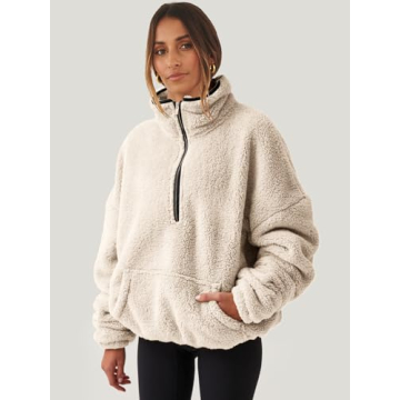 ANRABESS Womens Zip Up Hoodies Cropped Sweatshirts Fall Outfits Casual Hooded Pullover Sweaters Tops Winter Clothes 2024 X-Large