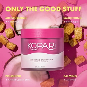 Kopari Coconut Crush Scrub - Exfoliate and Hydrate Skin