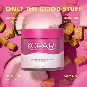 Kopari Coconut Crush Scrub - Exfoliate and Hydrate Skin