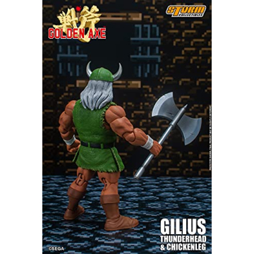 Gilius Thunderhead Action Figure: Iconic Golden Axe Collectible