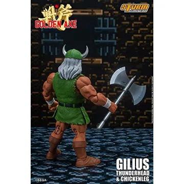 Gilius Thunderhead Action Figure: Iconic Golden Axe Collectible