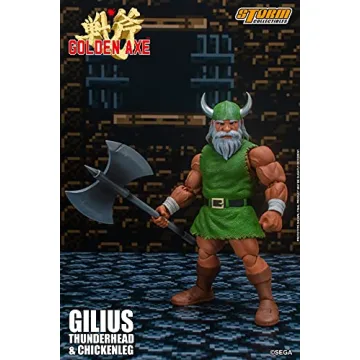 Gilius Thunderhead Action Figure: Iconic Golden Axe Collectible