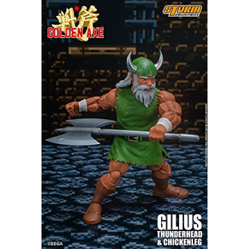 Gilius Thunderhead Action Figure: Iconic Golden Axe Collectible