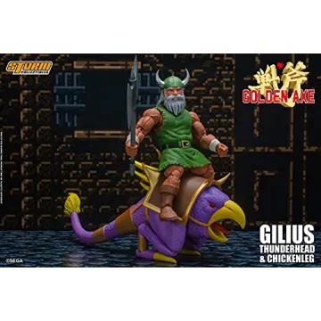 Gilius Thunderhead Action Figure: Iconic Golden Axe Collectible