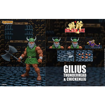 Gilius Thunderhead Action Figure: Iconic Golden Axe Collectible