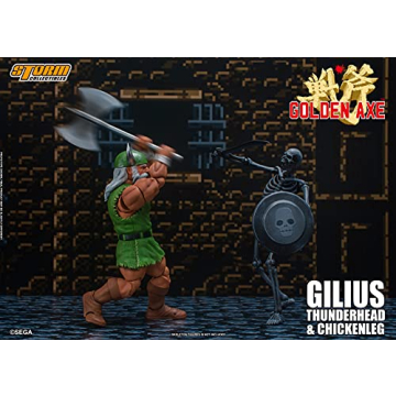 Gilius Thunderhead Action Figure: Iconic Golden Axe Collectible
