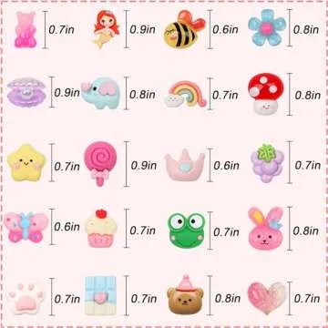 20 Pairs Kids Clip On Earrings for Girls Hypoallergenic Clip On Earrings Cute Rainbow Butterfly Todder Clip Earrings Little Girls Jewelry Ages 6-12