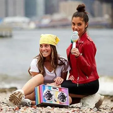 Wireless Express Mini Boombox – Portable Retro Bluetooth Speaker