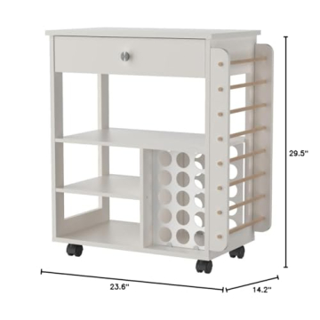 Craft Cart Organizer for Cricut Storage Table and More