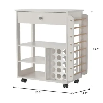 Craft Cart Organizer for Cricut Storage Table and More