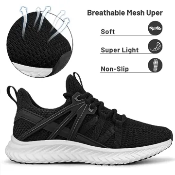 Abboos Women's Non-Slip Lightweight Running Shoes for Gym